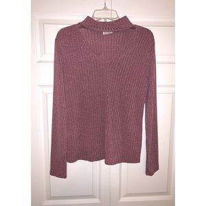 FREE KISSES Cut Out Sweater
